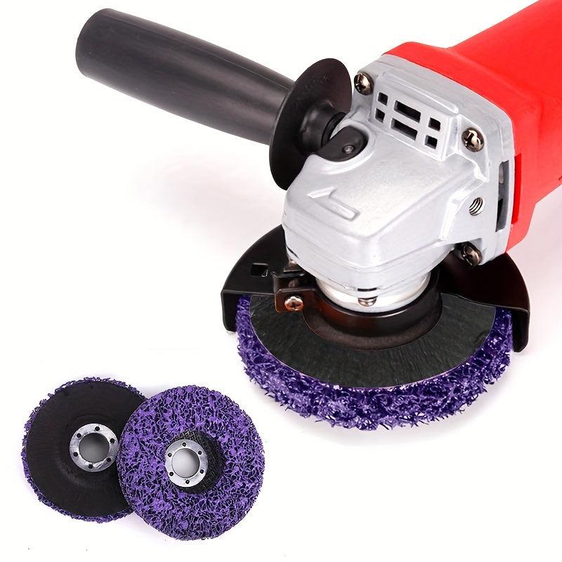 Purple Strip Discs Rust Remover Wheel - 10pcs