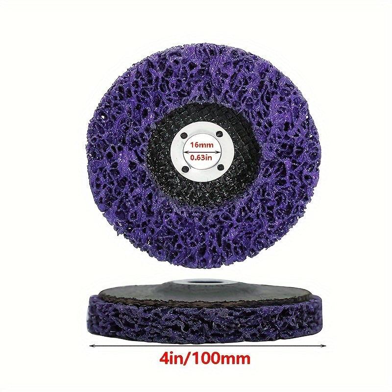 Purple Strip Discs Rust Remover Wheel - 10pcs