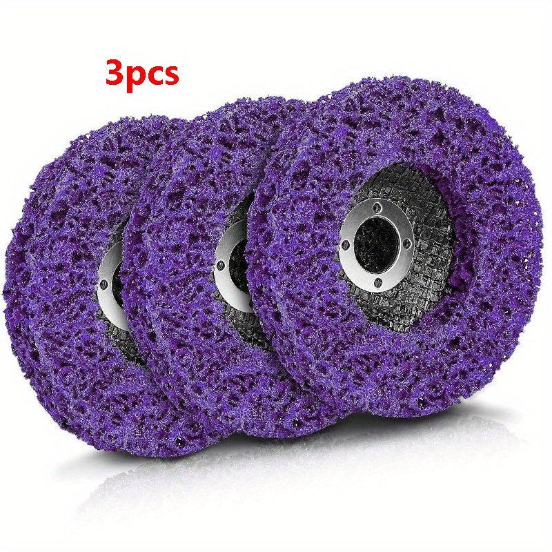 Purple Strip Discs Rust Remover Wheel - 10pcs