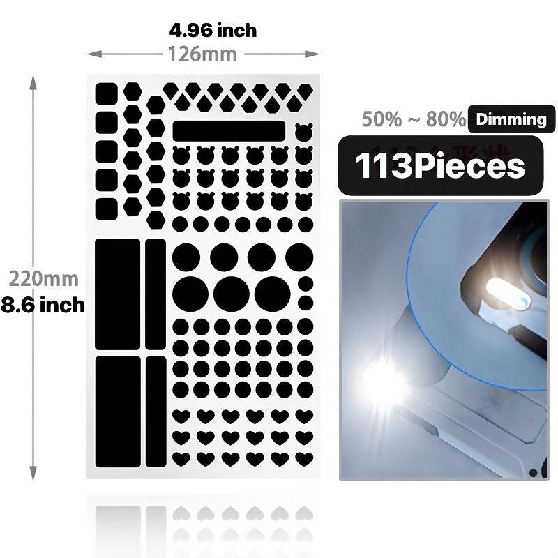 LED Light Blocking Stickers for Routers Blackout Dimming