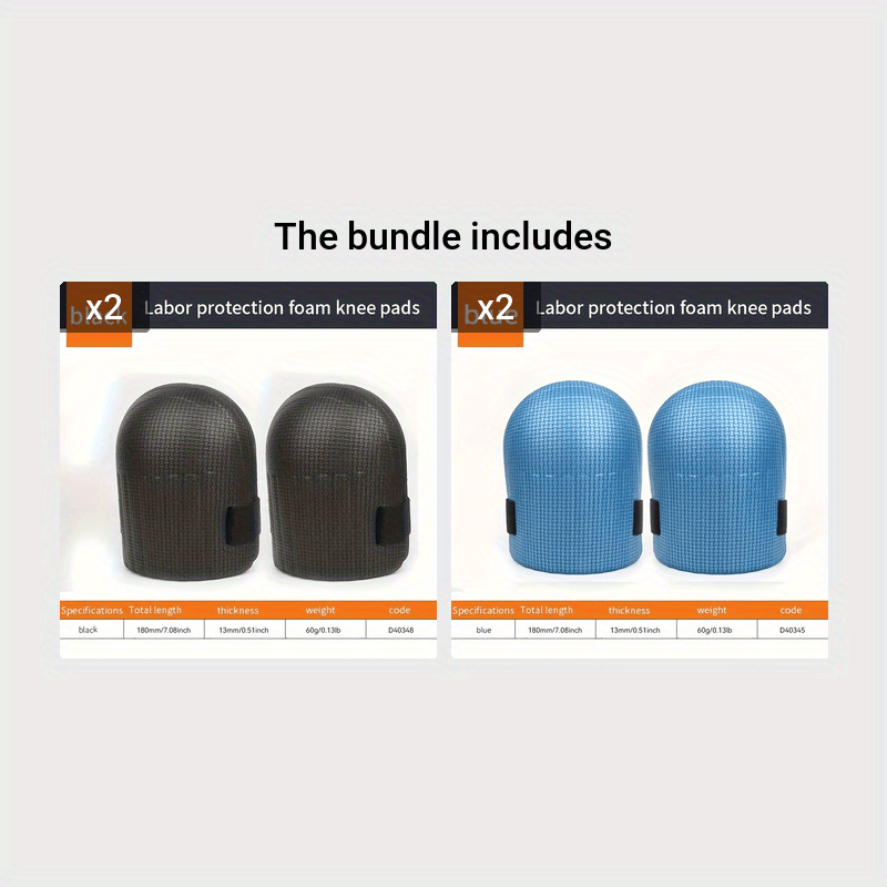 Protective Knee Pads Set for Comfortable Kneeling