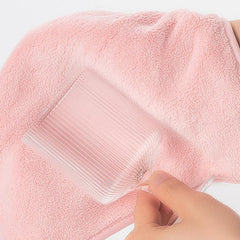 Microfiber Hair Towel Wrap Anti Frizz Absorbent Quick Dry Turban