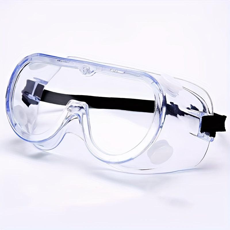 Anti Fog Safety Goggles Wide View Adjustable Chemical Splash Eyewear