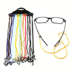 12pcs Random Glasses Rope Elastic Non-slip Strap Sunglasses Lanyard