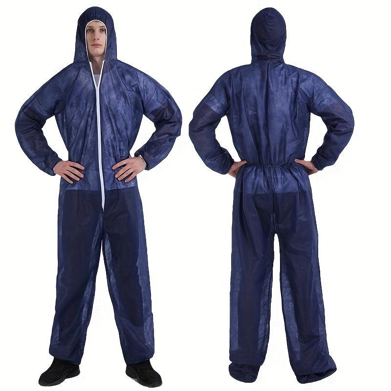 Disposable One-piece Protective Clothing With Hat