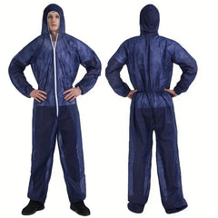 Disposable One-piece Protective Clothing With Hat