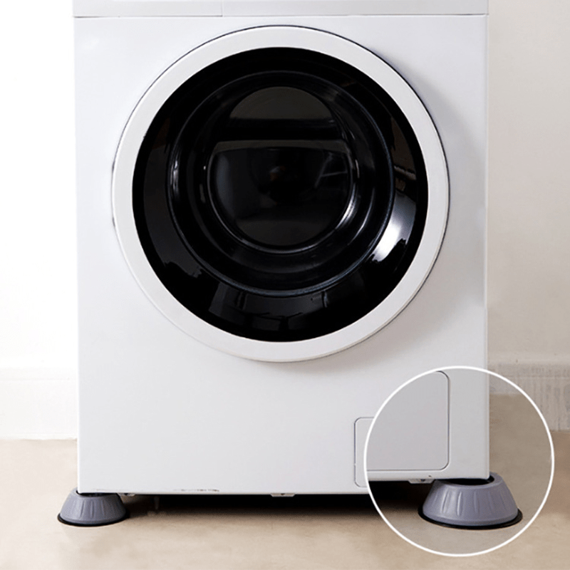 Anti shock Foot Pads 4pcs Rubber Legs Anti slip Silent Mat Washing Machine Suppo