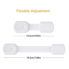 6pcs Baby Protection Cabinet Lock Adjustable Function Lock