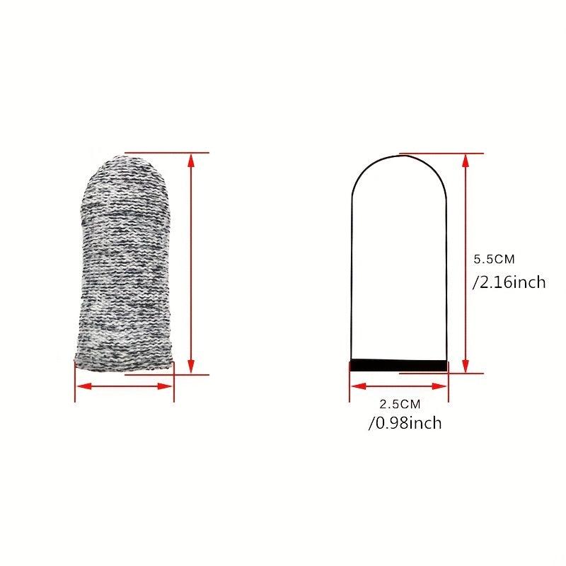 5pcs Anti Cutting Finger Sleeve Picker Kitchen Vegetable Cutting