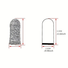 5pcs Anti Cutting Finger Sleeve Picker Kitchen Vegetable Cutting