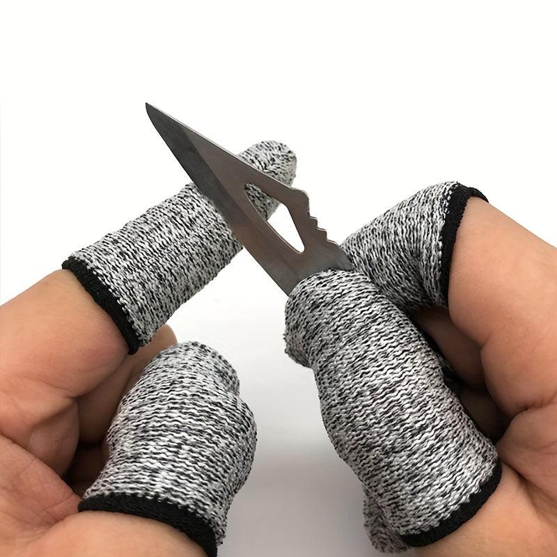5pcs Anti Cutting Finger Sleeve Picker Kitchen Vegetable Cutting