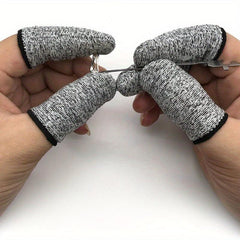 5pcs Anti Cutting Finger Sleeve Picker Kitchen Vegetable Cutting
