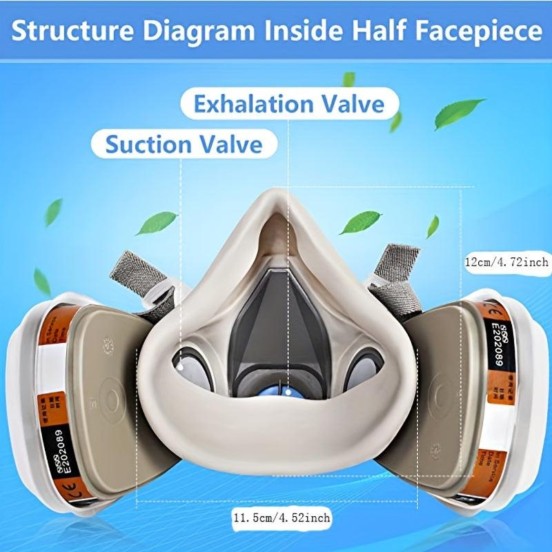 15-in-1 6200 Respirator Face Cover Protect Against Pain