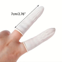 Disposable Thick Finger Cot Latex Wear-resistant Non-slip Rubber Finger Cot