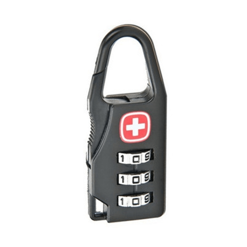2pcs Luggage Digital Combination Lock Cartoon Mini Padlock