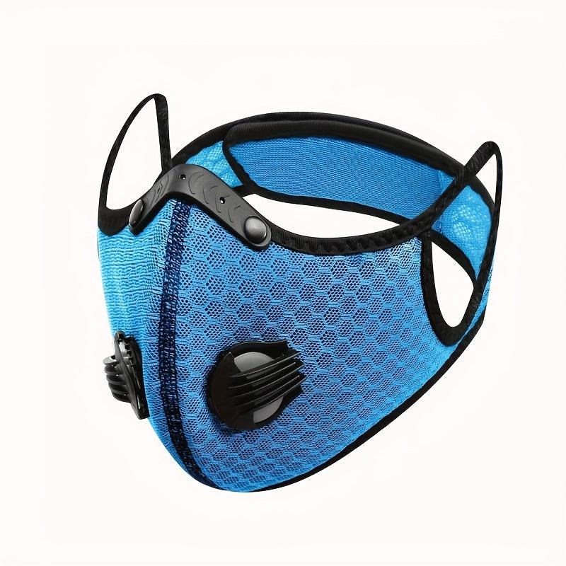 Adjustable Mask With Valves And Filters Washable Reusable Dust Masks