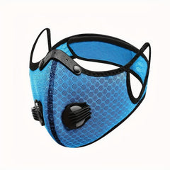 Adjustable Mask With Valves And Filters Washable Reusable Dust Masks