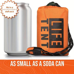 Life Tent Emergency Survival Shelter 2 Person Emergency Tent Tube Tent