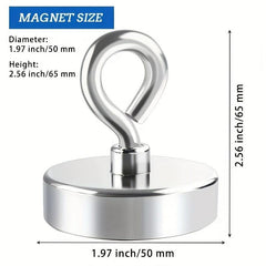 136.08 KG Pulling Force Fishing Magnet Neodymium Rare Earth Magnet