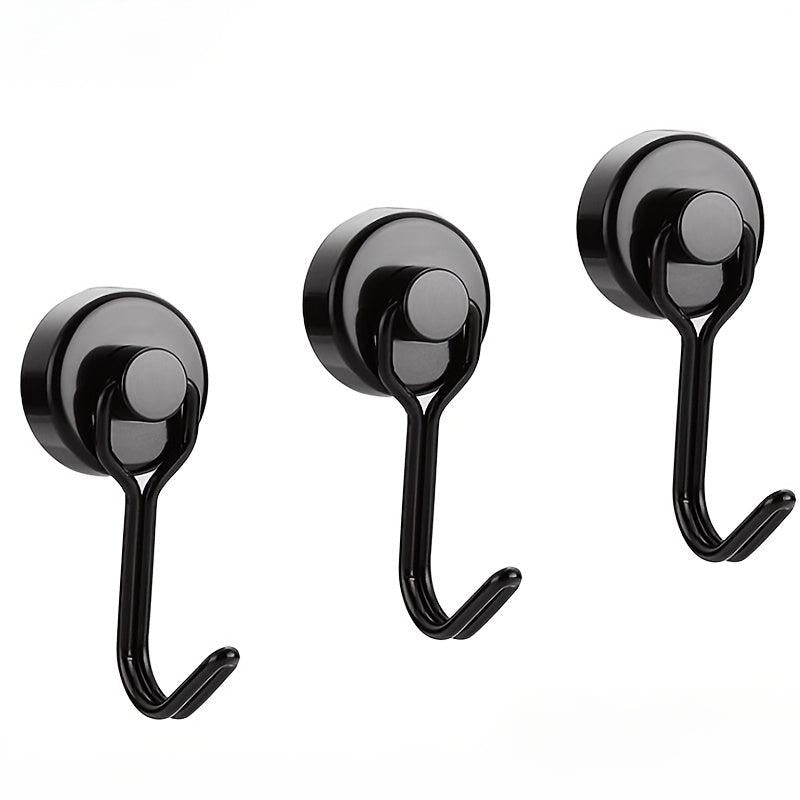 Neodymium Magnet Hooks Anti Rust Heavy Duty for Indoor Outdoor Hanging