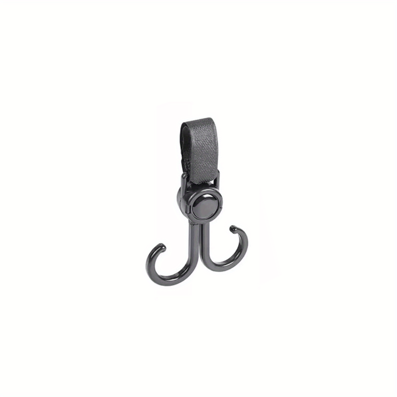 3pcs Stroller Hooks Mommy Hook 360 Degree Rotatable Pram Clips