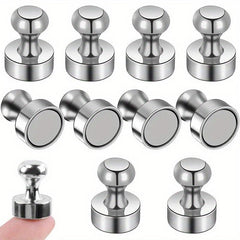 10pcs Strong Magnetic Push Pins for Keys Small Objects