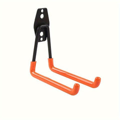 Garage Storage Utility Hooks Wall Mount Steel Hooks Pack Orange