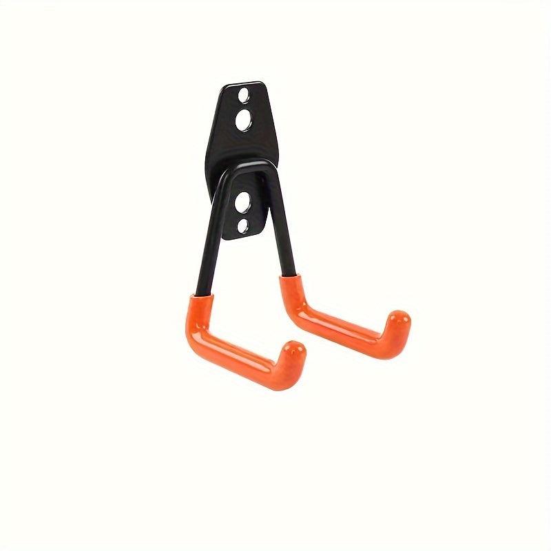 Garage Storage Utility Hooks Wall Mount Steel Hooks Pack Orange