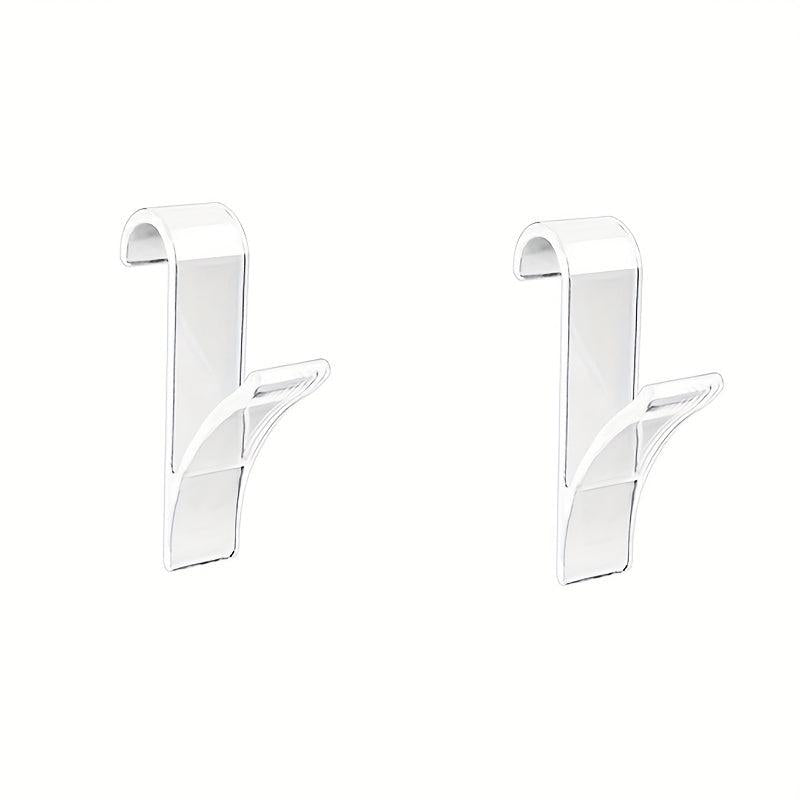 4pcs Storage Rack Clip for Kitchen Bathroom Clothes Towel