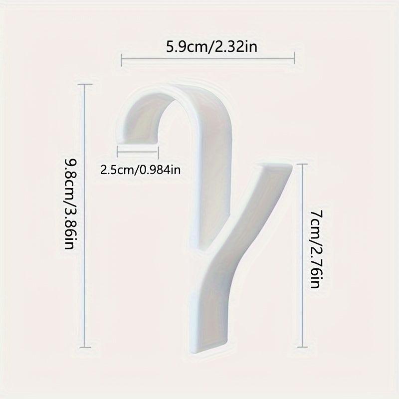 4pcs Storage Rack Clip for Kitchen Bathroom Clothes Towel