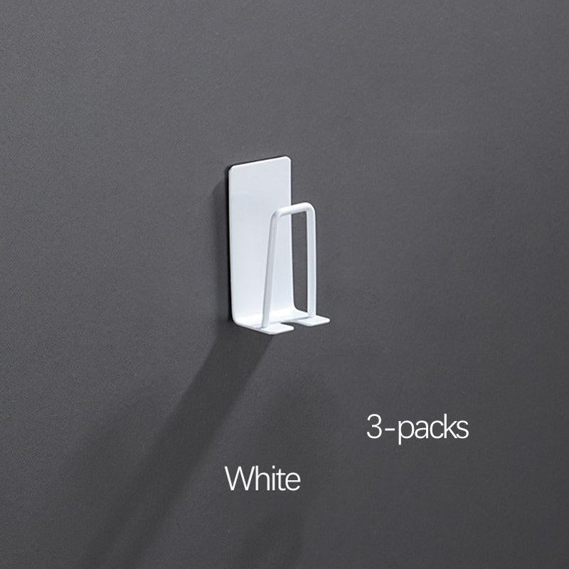 Stainless Steel Toothbrush Cup Holder Wall Hanging Rack