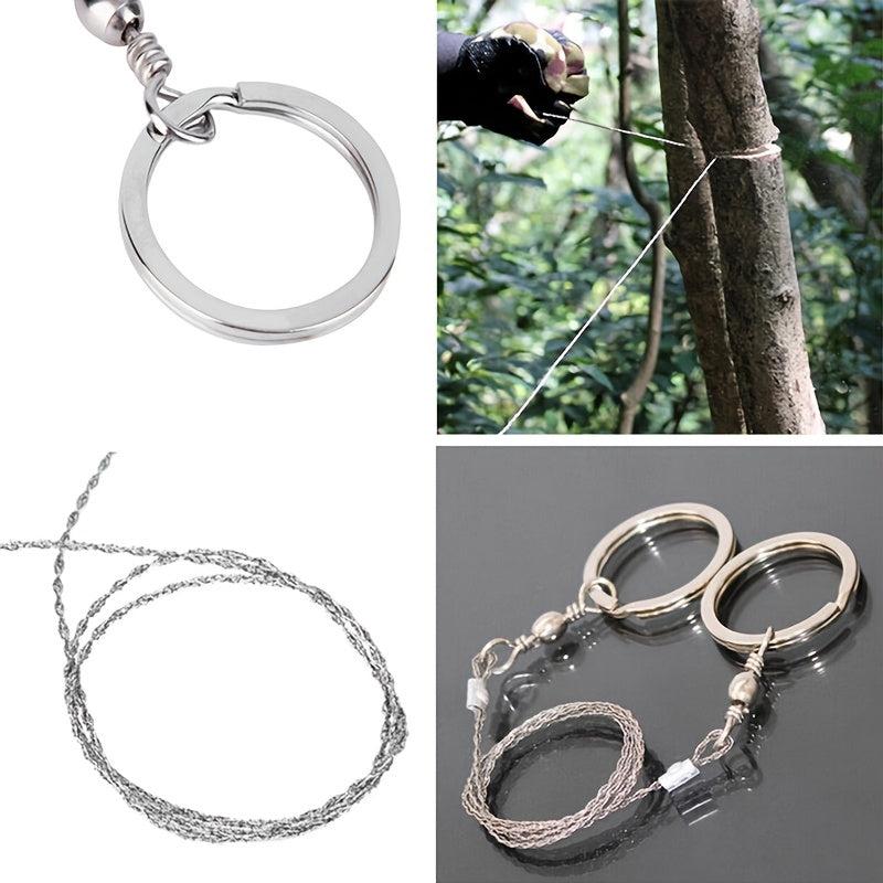 Emergency Survival Gear Steel Wire Saw Camping Hiking Climbing Gear