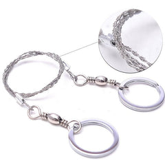 Emergency Survival Gear Steel Wire Saw Camping Hiking Climbing Gear