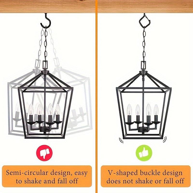 20pcs Snap Hanging Hooks for Bonsai with Safety Buckles