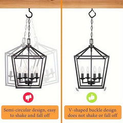 20pcs Snap Hanging Hooks for Bonsai with Safety Buckles