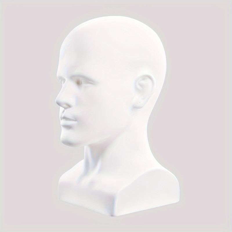 Male Model Head Display Stand for Accessories