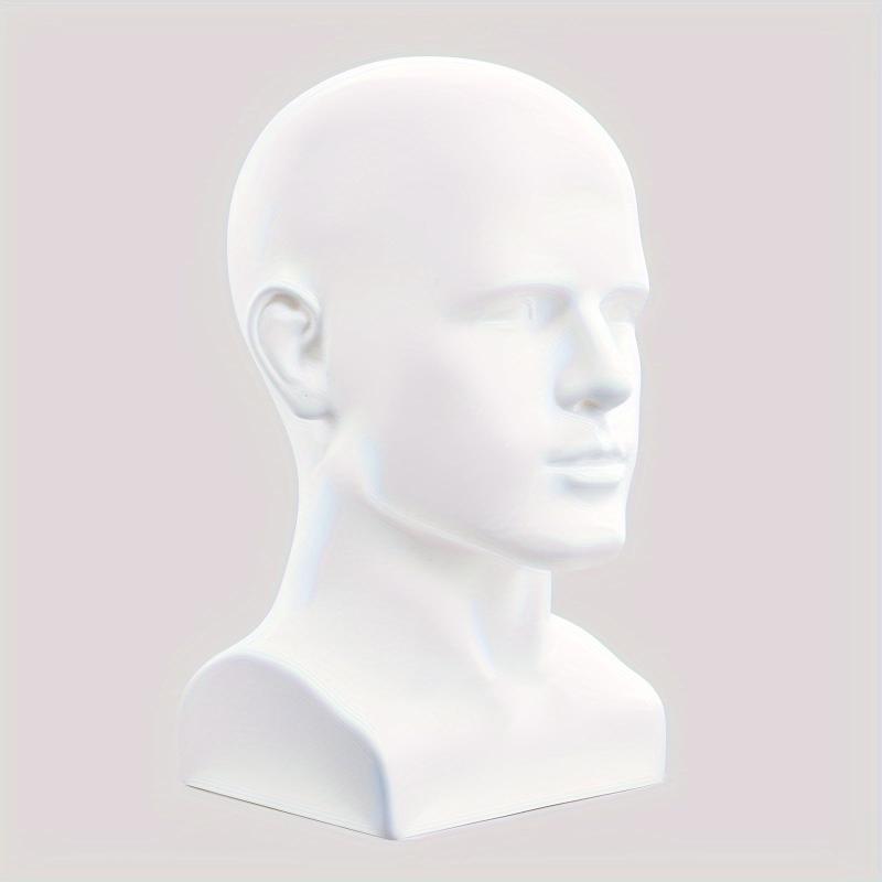 Male Model Head Display Stand for Accessories