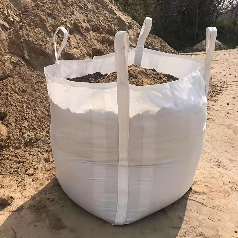 PP Material Chemical Four Hanging Ton Bag Braided Dirt Mud Soft Tray Storage Bag