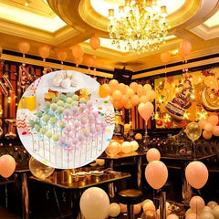 Acrylic Lollipop Stand 56 Holes 4 Layers Wedding Party Dessert Stand