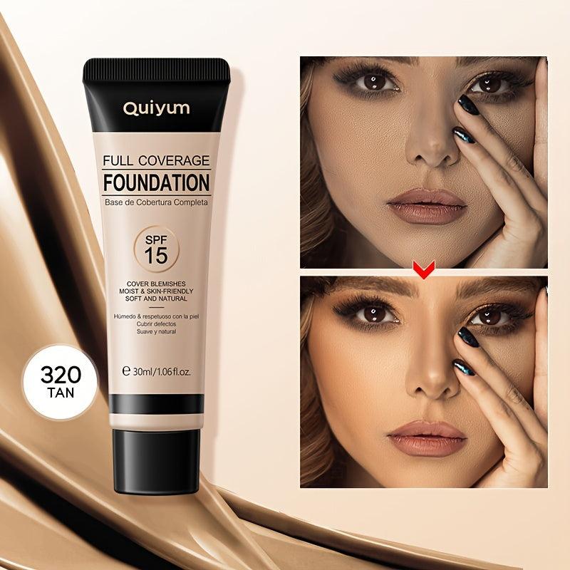 Matte Finish Full Coverage Liquid Foundation