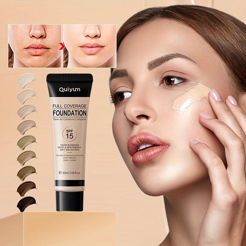 Matte Finish Full Coverage Liquid Foundation