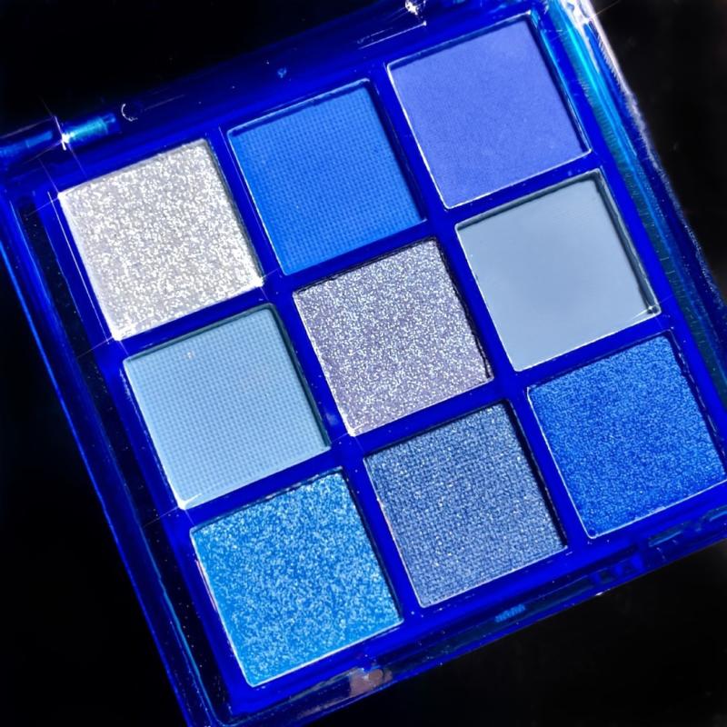 Demon 9 Eyeshadow Palette Matte & Shimmer High Pigmented Eyeshadow Powder