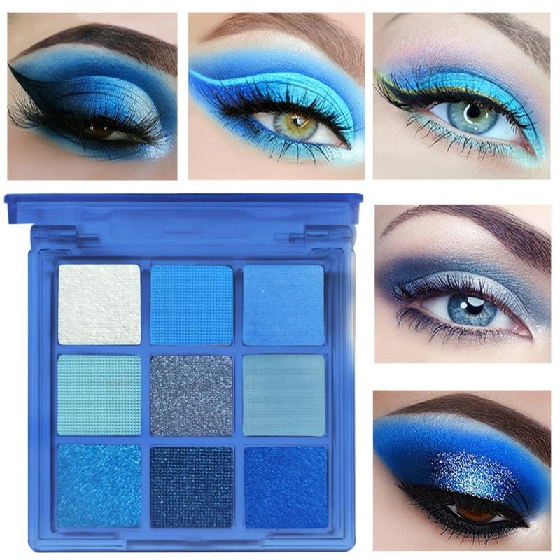 Demon 9 Eyeshadow Palette Matte & Shimmer High Pigmented Eyeshadow Powder