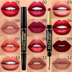 Double Ended Non Stick Cup Lipstick Lip Liner
