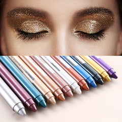 Shimmer Eyeliner Stick Pearly Glitter Eyeshadow Pen for Women