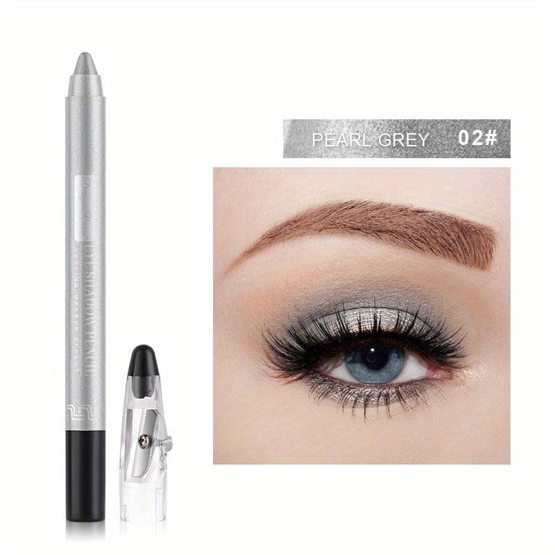 Pearly Eyeshadow Pencil Brown Grey Colorful Eyeliner & Eyeshadow Pen