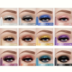 Pearly Eyeshadow Pencil Brown Grey Colorful Eyeliner & Eyeshadow Pen