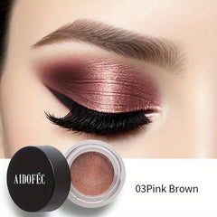 Glitter Eyeshadow Gel Waterproof Easy to Apply Pearly Makeup
