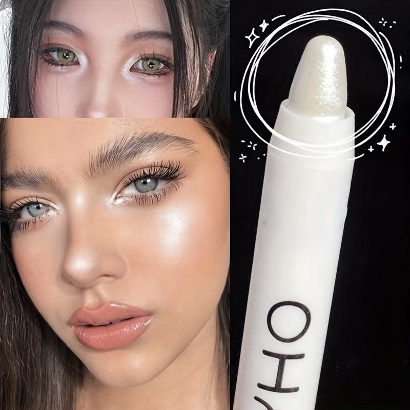 Glitter Eyeliner Highlighter Pencil Long Lasting