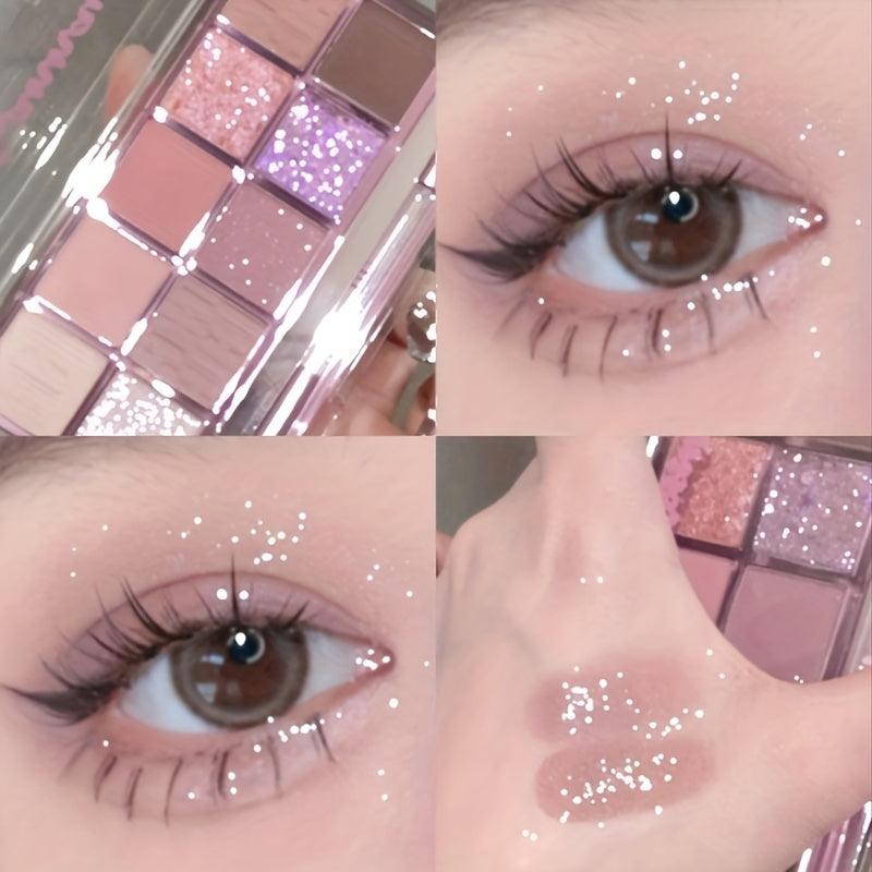 10 Colors High Pigmented Eyeshadow Palette Matte & Finish for Eye Makeup